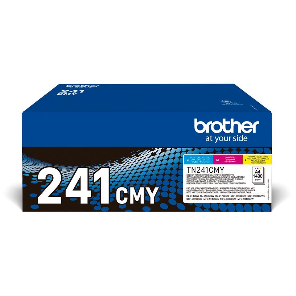 Brother TN241CMY Color pack toner