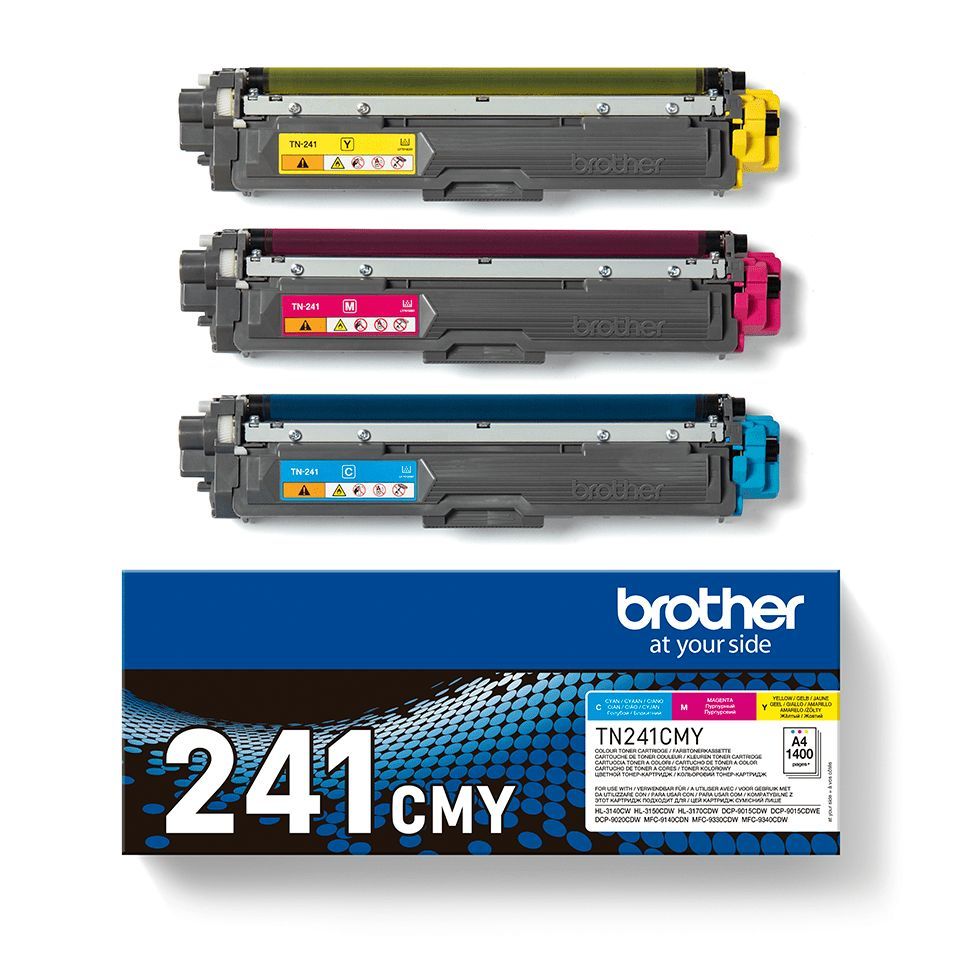 Brother TN241CMY Color pack toner