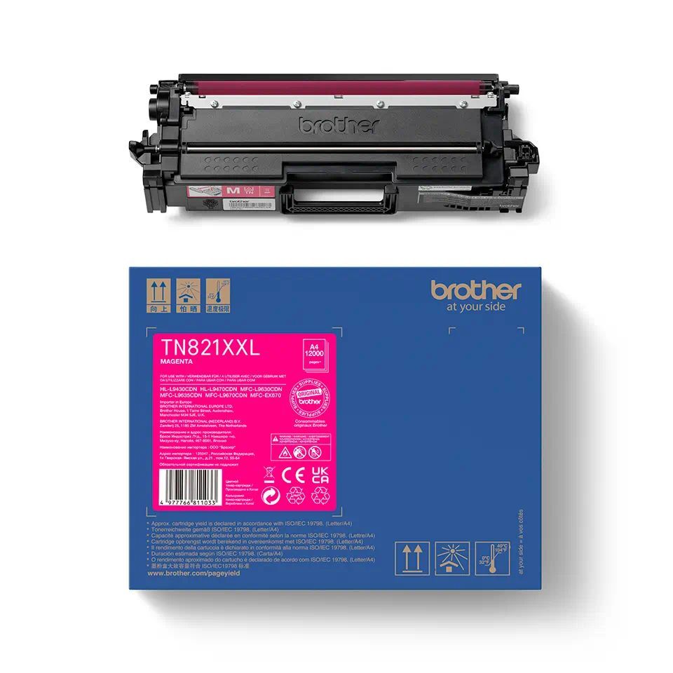 Brother TN-821XXLM Magenta toner