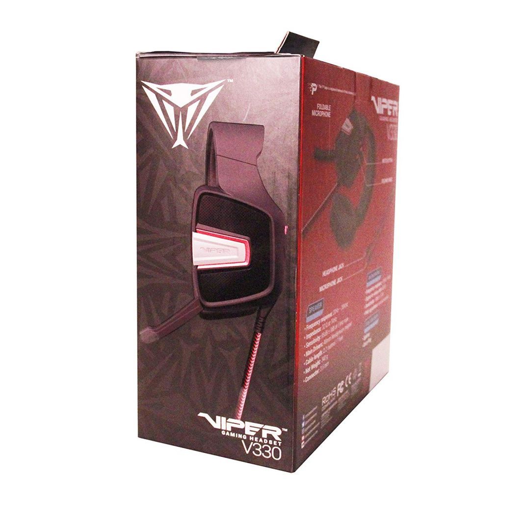 Patriot Viper V330 Gamer Headset Black