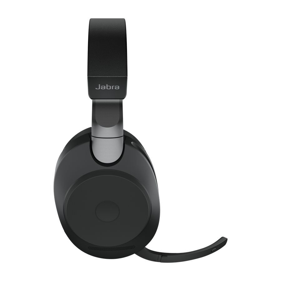 Jabra Evolve2 85 UC Stereo Bluetooth Headset + Charging Station Black