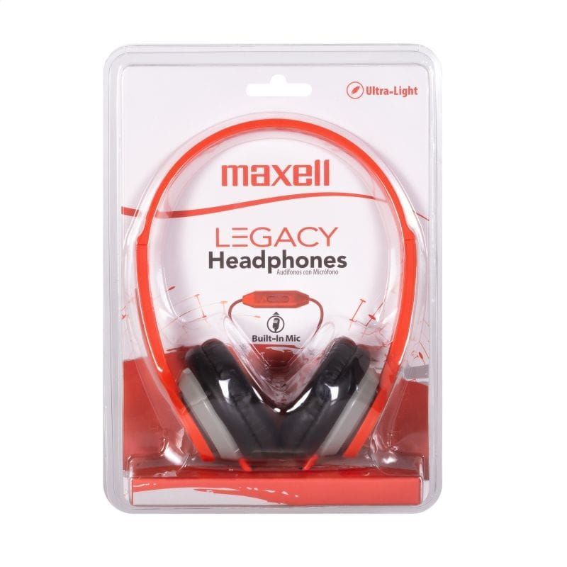 Maxell HP-360 Headset Red