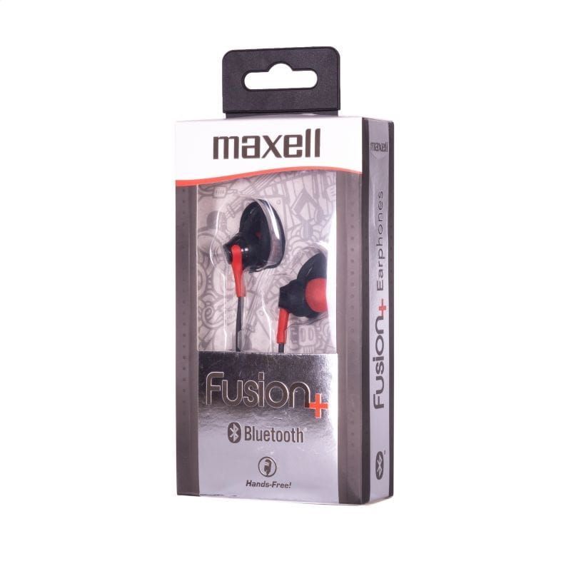 Maxell EB-BTFUS9 Fusion+ Bluetooth Headset Rosso