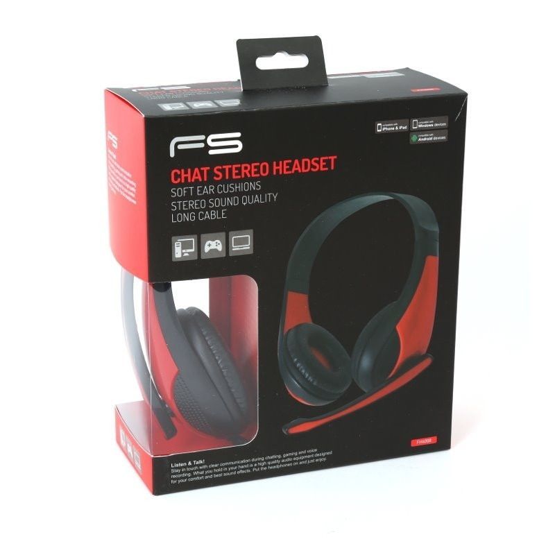 Platinet FreeStyle FH4008R Headset Red