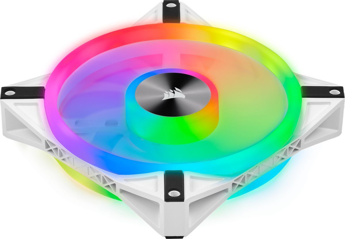 Corsair iCUE QL140 RGB PWM White Single Fan