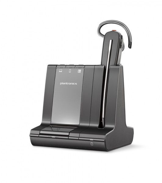 Poly Plantronics Savi 8240 Office Wireless USB-A DECT Headset Black