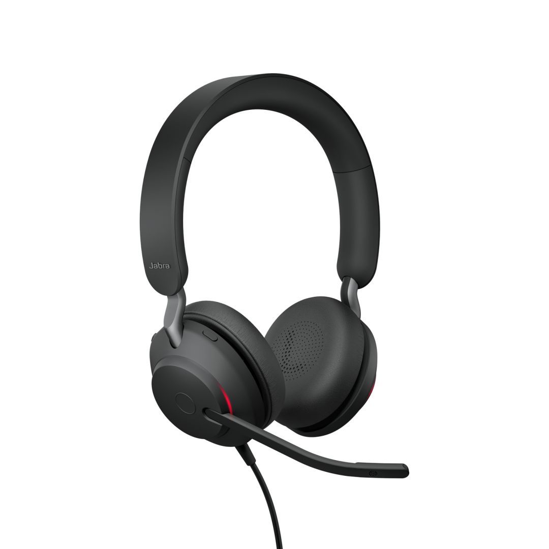 Jabra Evolve2 40 SE USB-C UC Stereo Headset Black