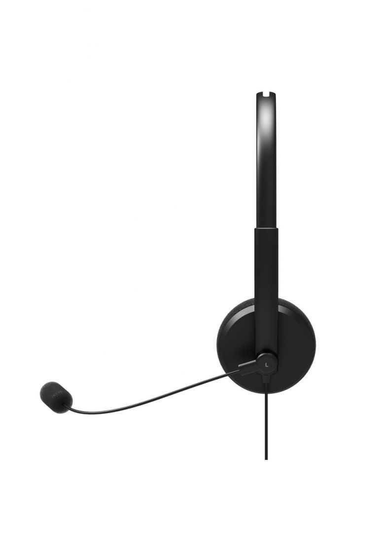 Port Designs Office USB Stereo Headset Black