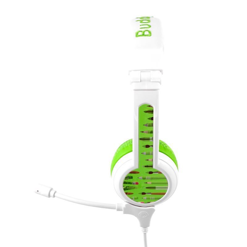 BuddyPhones School+ Headset for Kids Green