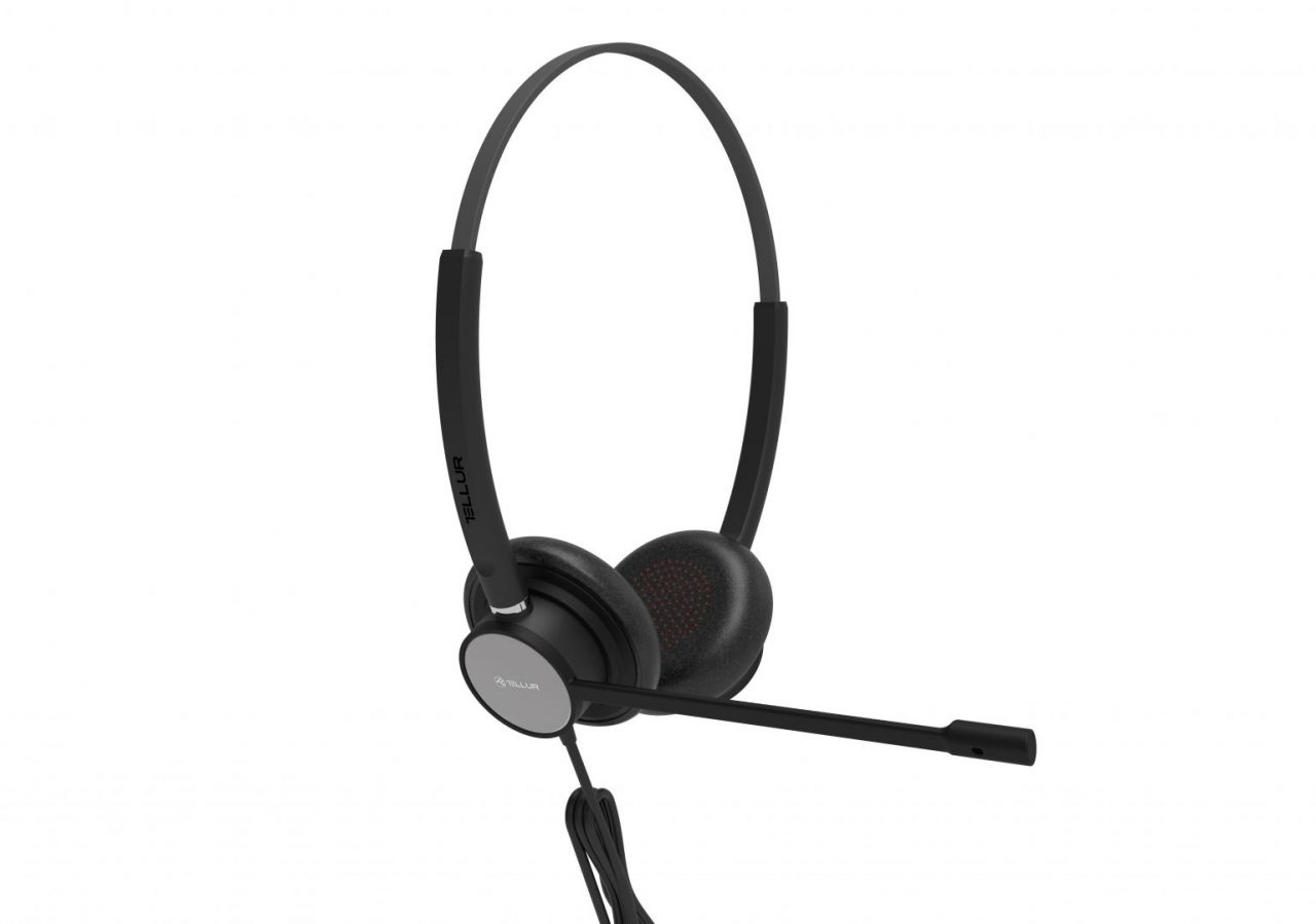 Tellur Voice 320 Wired Headset Black