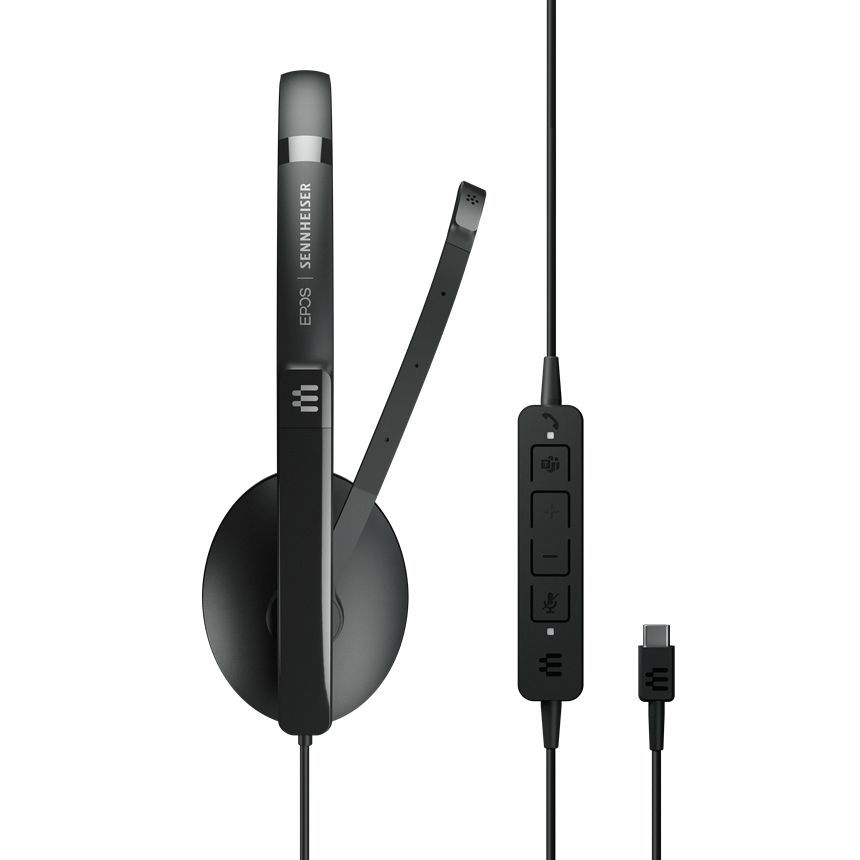 Sennheiser / EPOS ADAPT 130T USB-C II Mono Teams Certified Headset Black