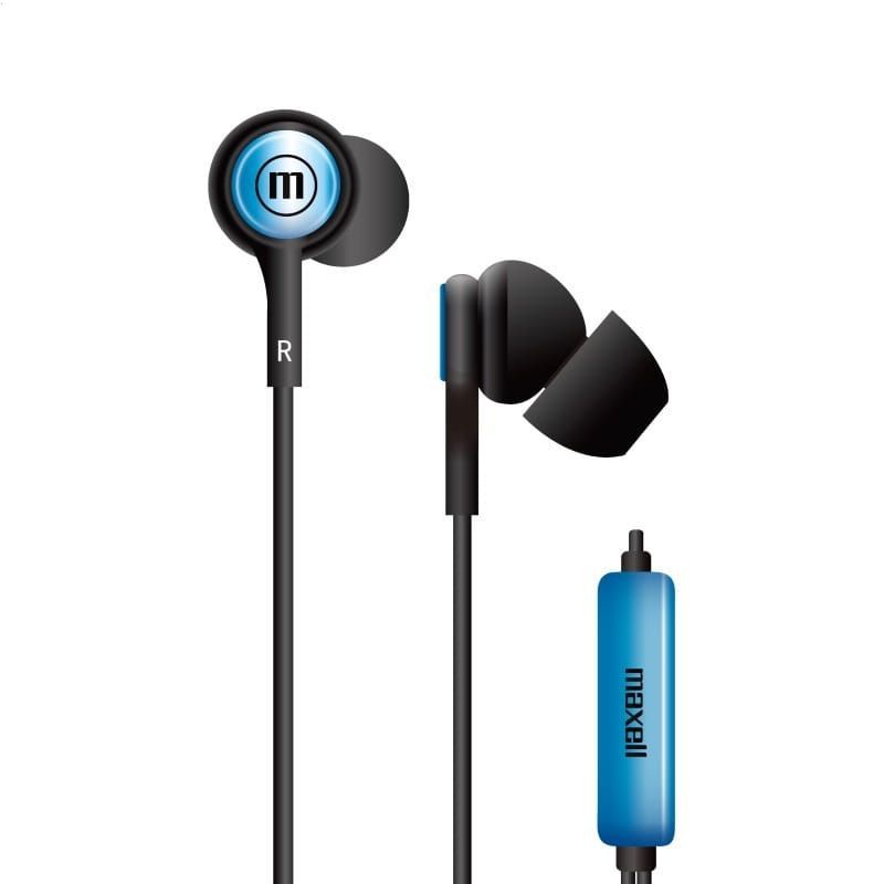 Maxell In-Tips Headaset Black/Blue