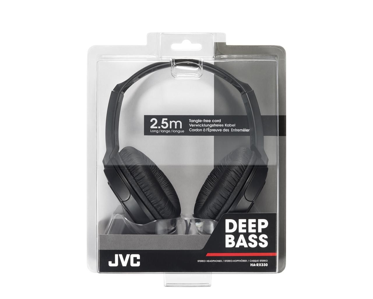 JVC JVC HA-RX 330 Full-size Headphones Black