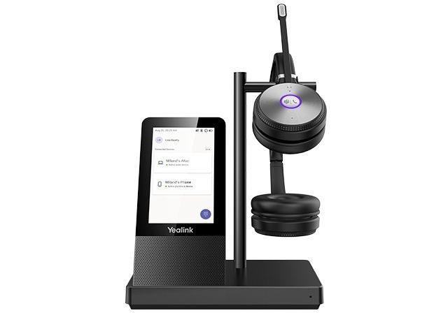 Yealink WH66 Dual UC Dect Wireless Headset Black