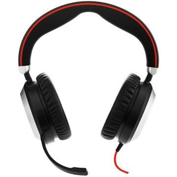 Jabra Evolve 80 UC Duo ANC Headset Black