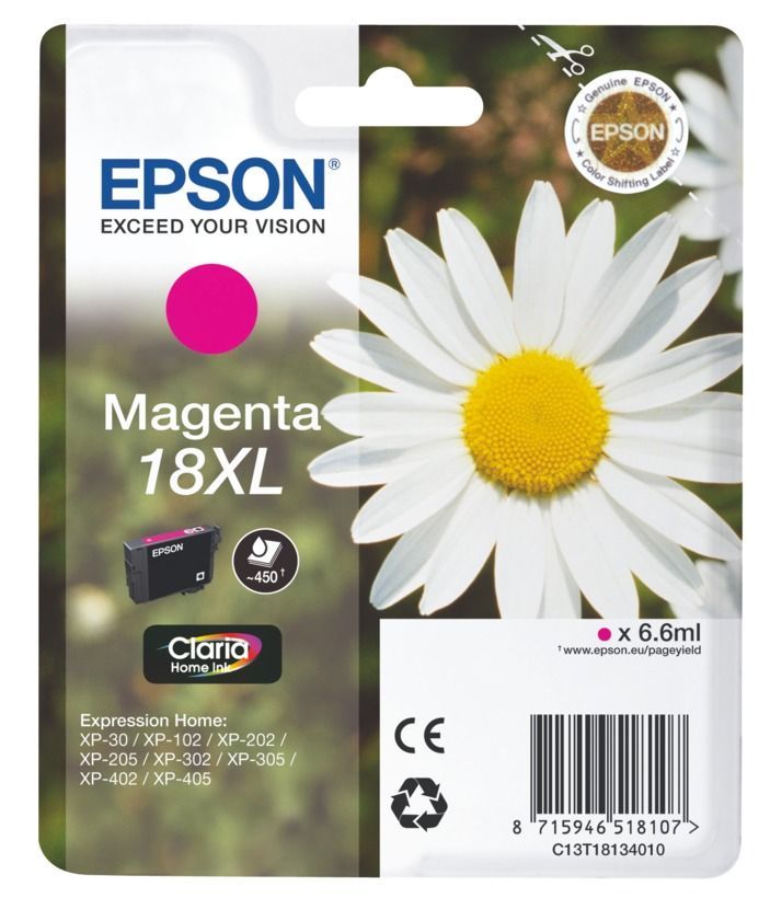 Epson T1813 (18XL) Magenta tintapatron