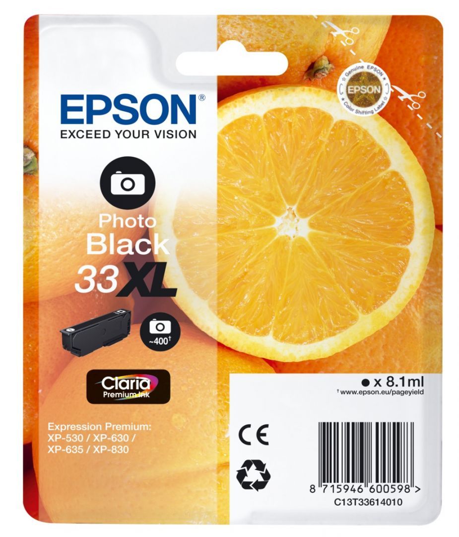 Epson T3361 (33XL) Photo Black