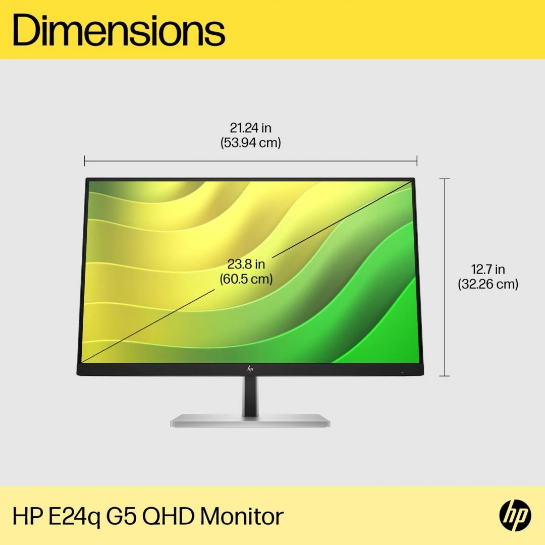 HP 23,8" E24q G5 IPS LED
