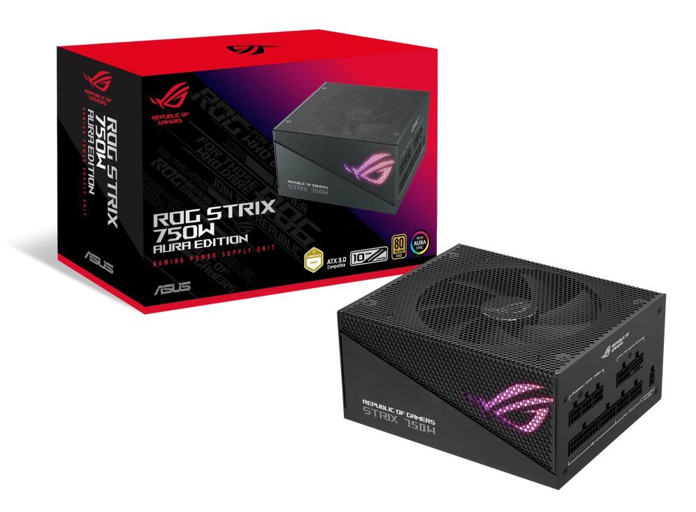 Asus 750W 80+ Gold ROG Strix Aura Edition