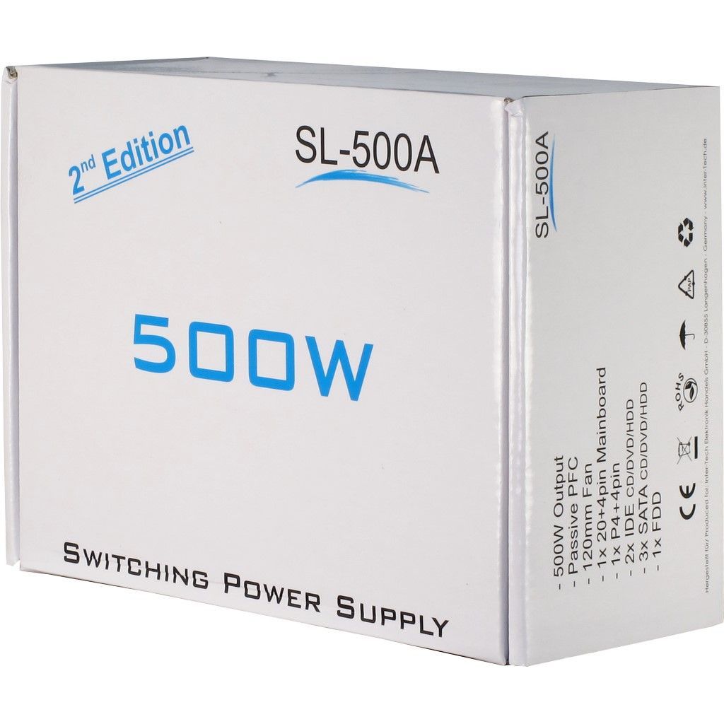 Inter-Tech 500W SL-500 Plus