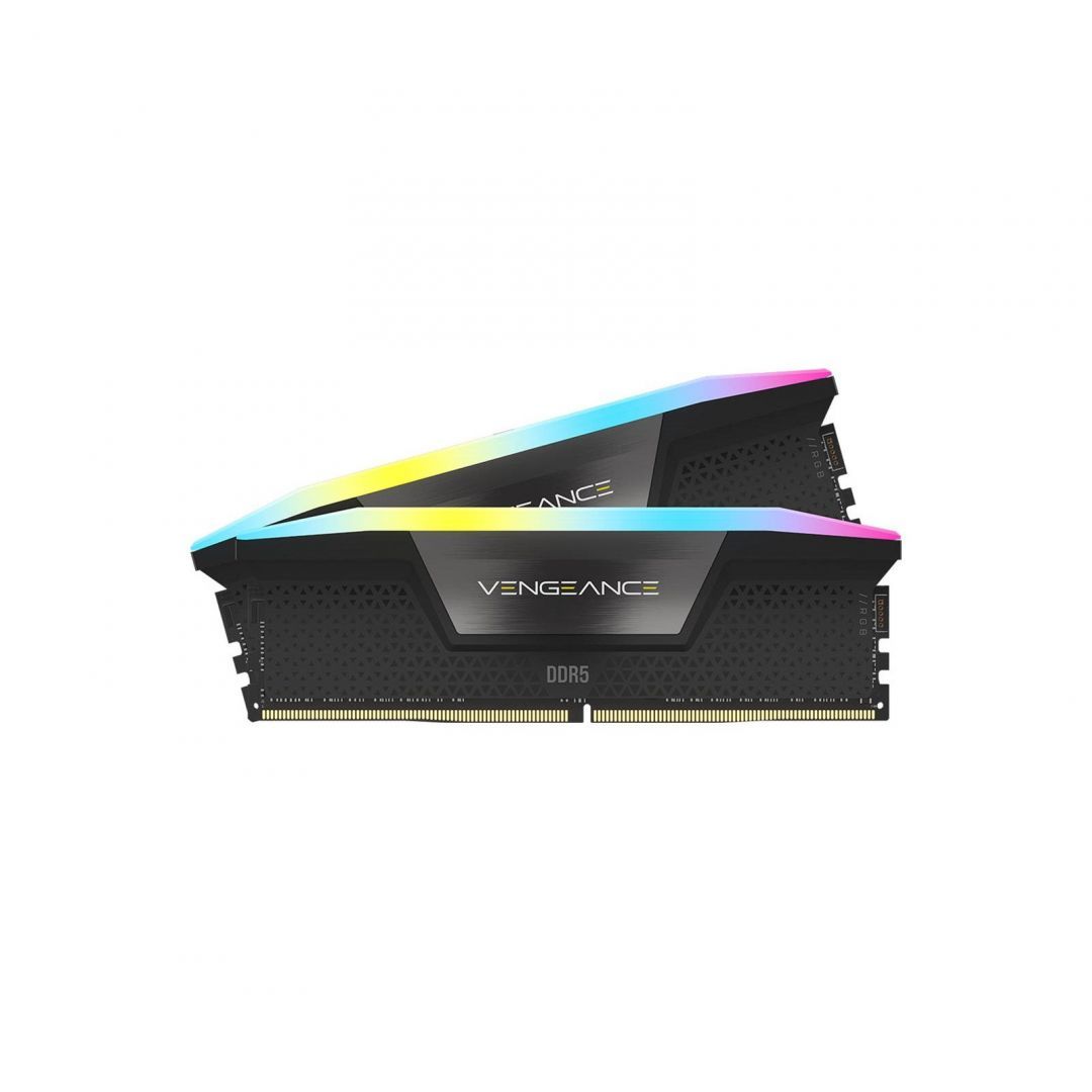 Corsair 32GB DDR5 6200MHz Kit(2x16GB) Vengeance RGB Black