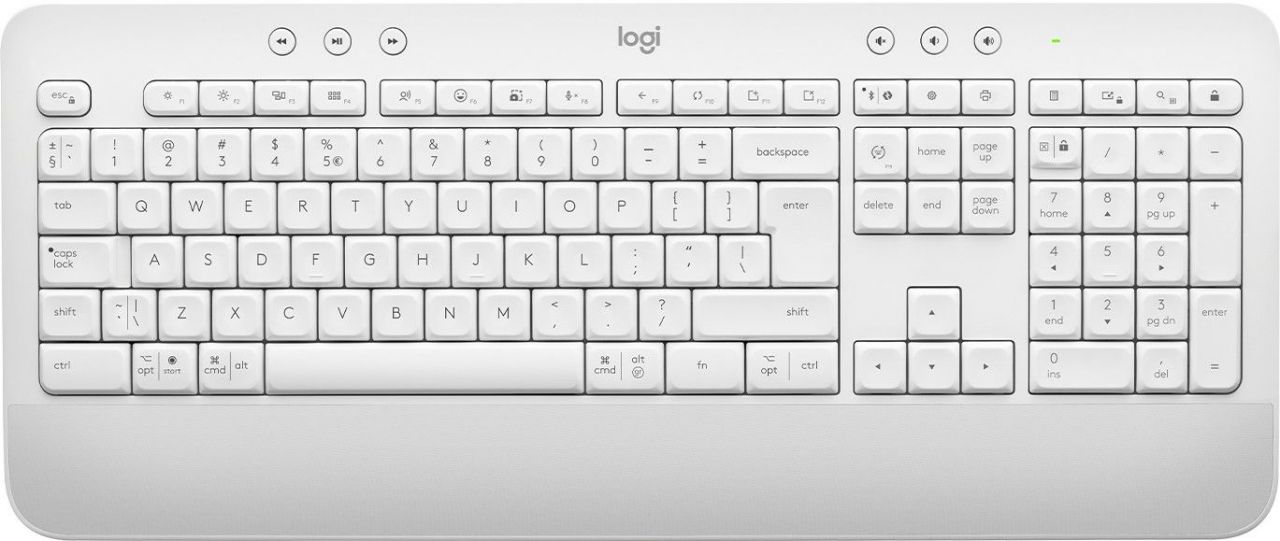Logitech Signature MK650 Combo for Business Wireless Keyboard+Mouse Off-White DE
