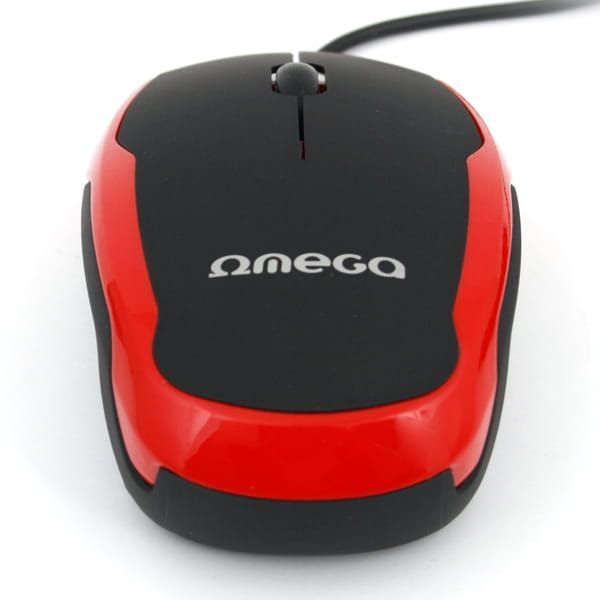 Platinet Omega OM072 3D Optical mouse Black/Red Rubber