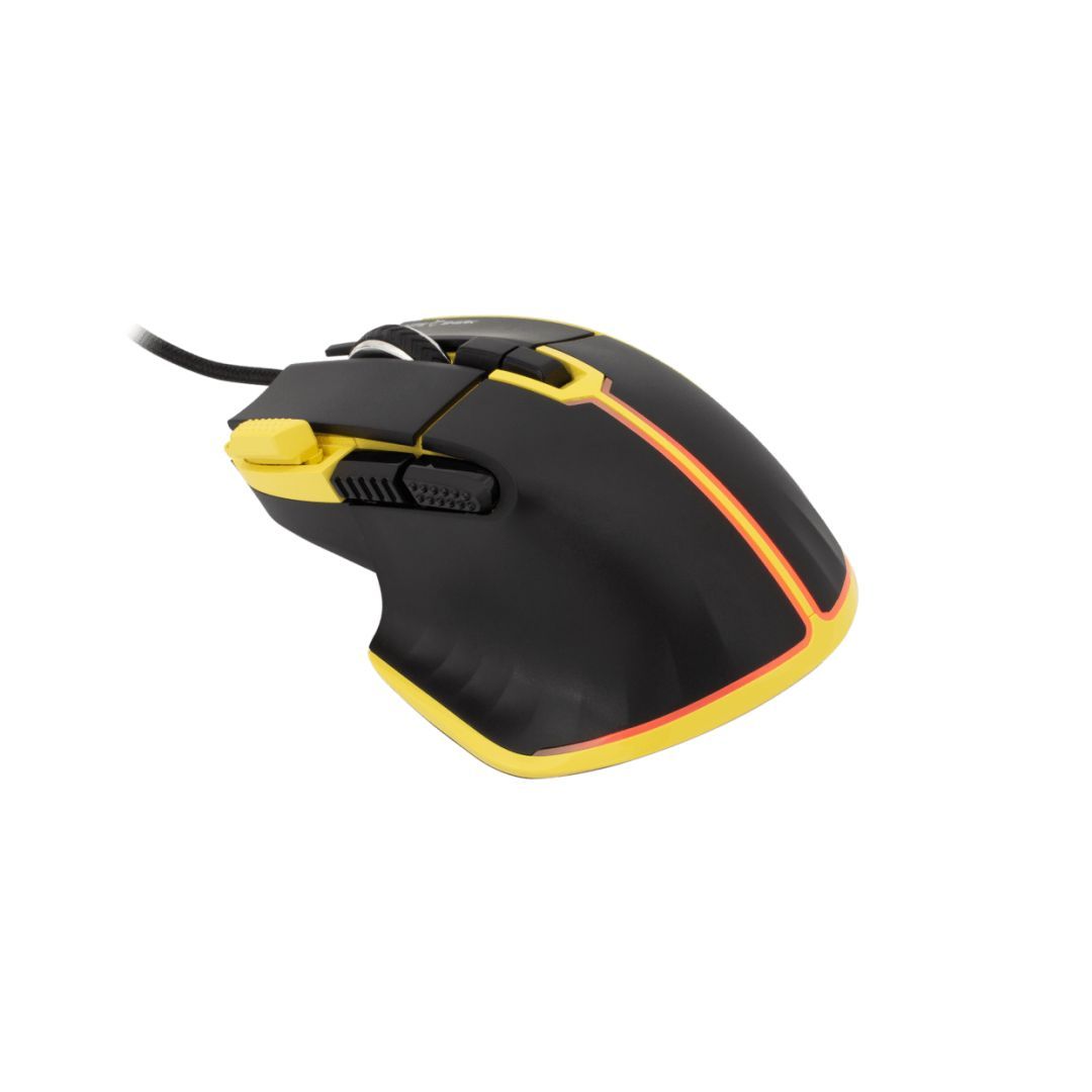 White Shark Marrok RGB Gaming mouse Yellow/Black