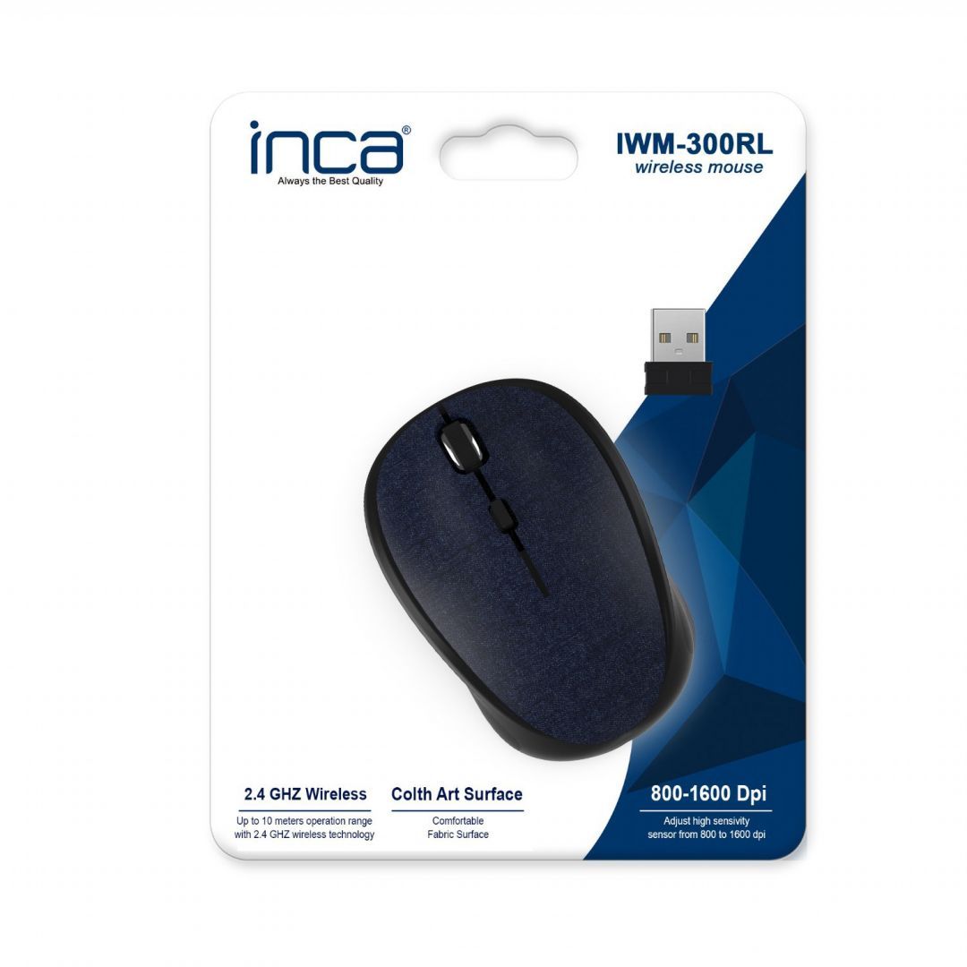 INCA IWM-300RL Wireless mouse Blue