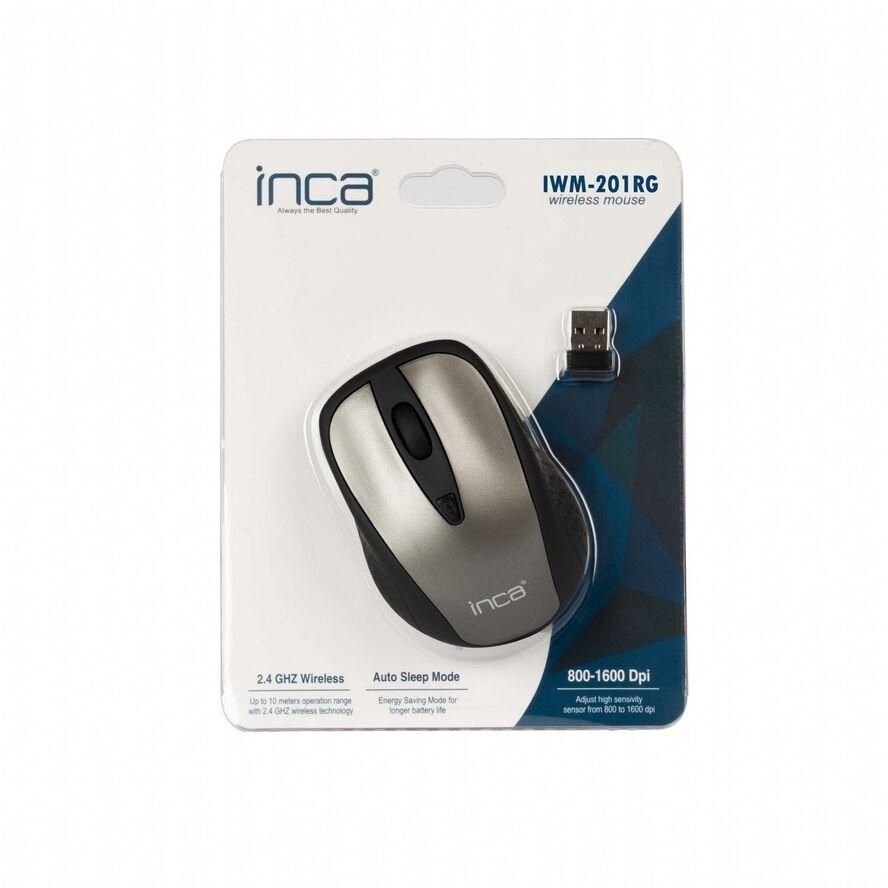 INCA IWM-201RG Wireless mouse Grey