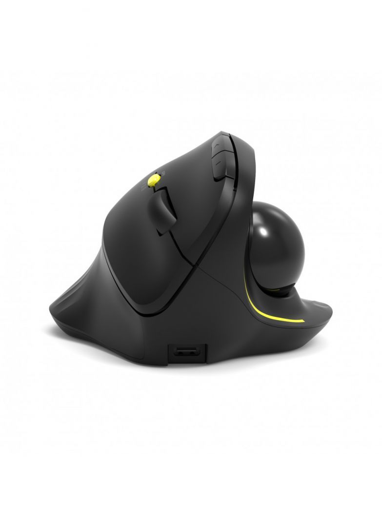 Port Designs Bluetooth Wireless Ergonomic Mouse Black