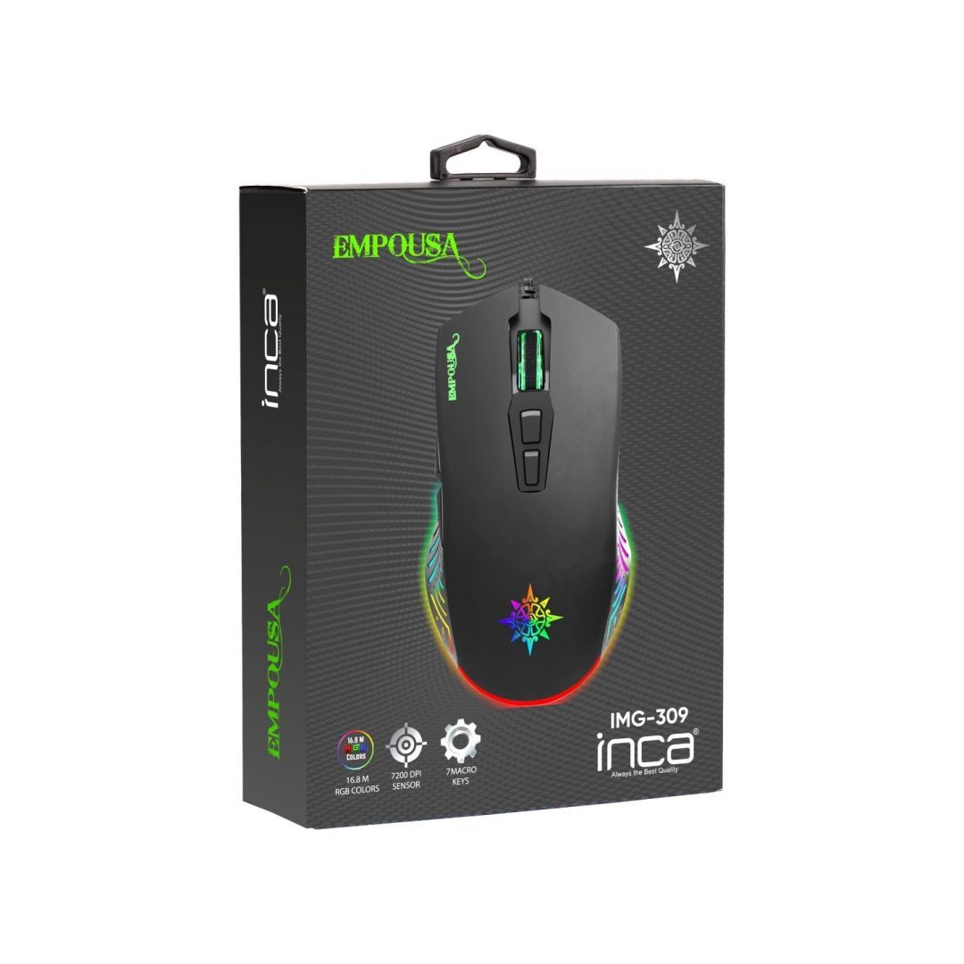 INCA IMG-309 Gaming Mouse Black