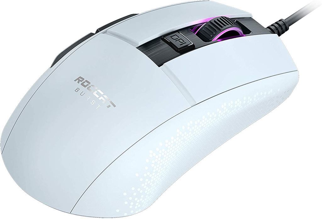 Roccat Burst Core RGB Gaming Mouse White