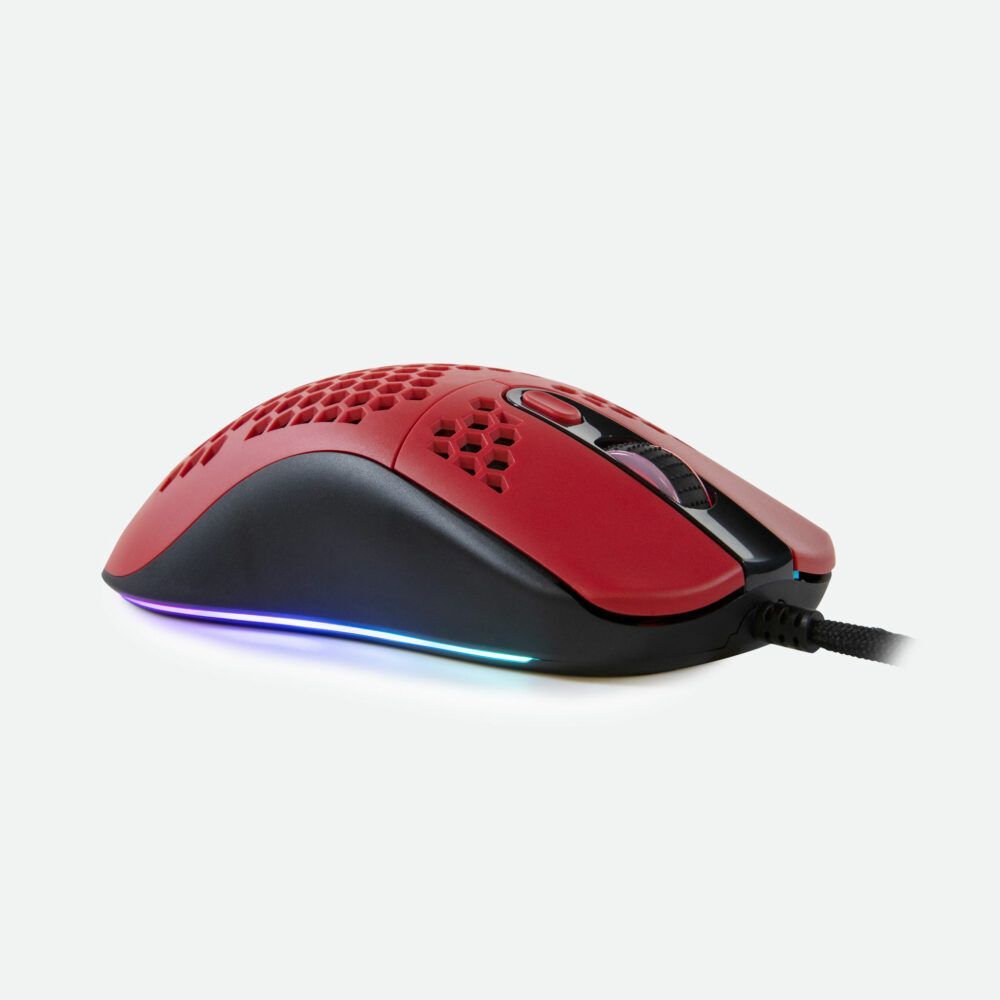 Arozzi Favo Ultra Light Gaming Mouse Black/Red