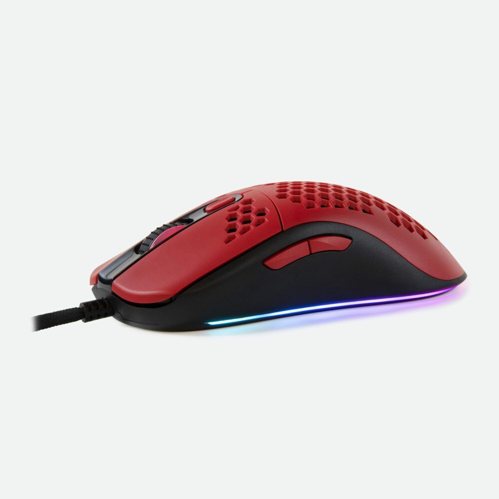 Arozzi Favo Ultra Light Gaming Mouse Black/Red