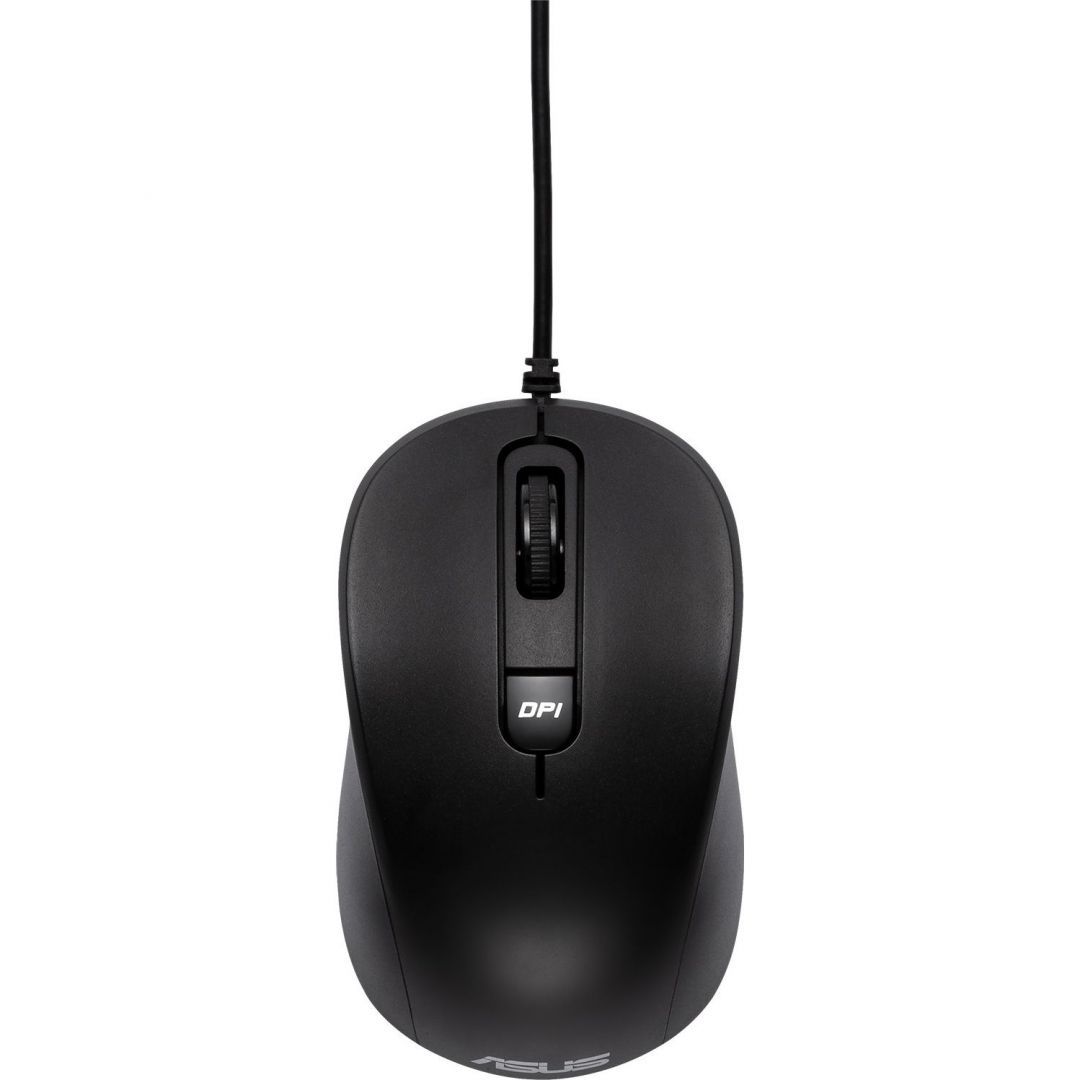 Asus MU101C Wired Blue Ray Mouse Black