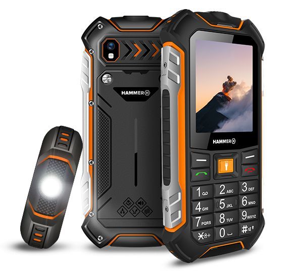 MyPhone Hammer Boost 256MB DualSIM Black/Orange