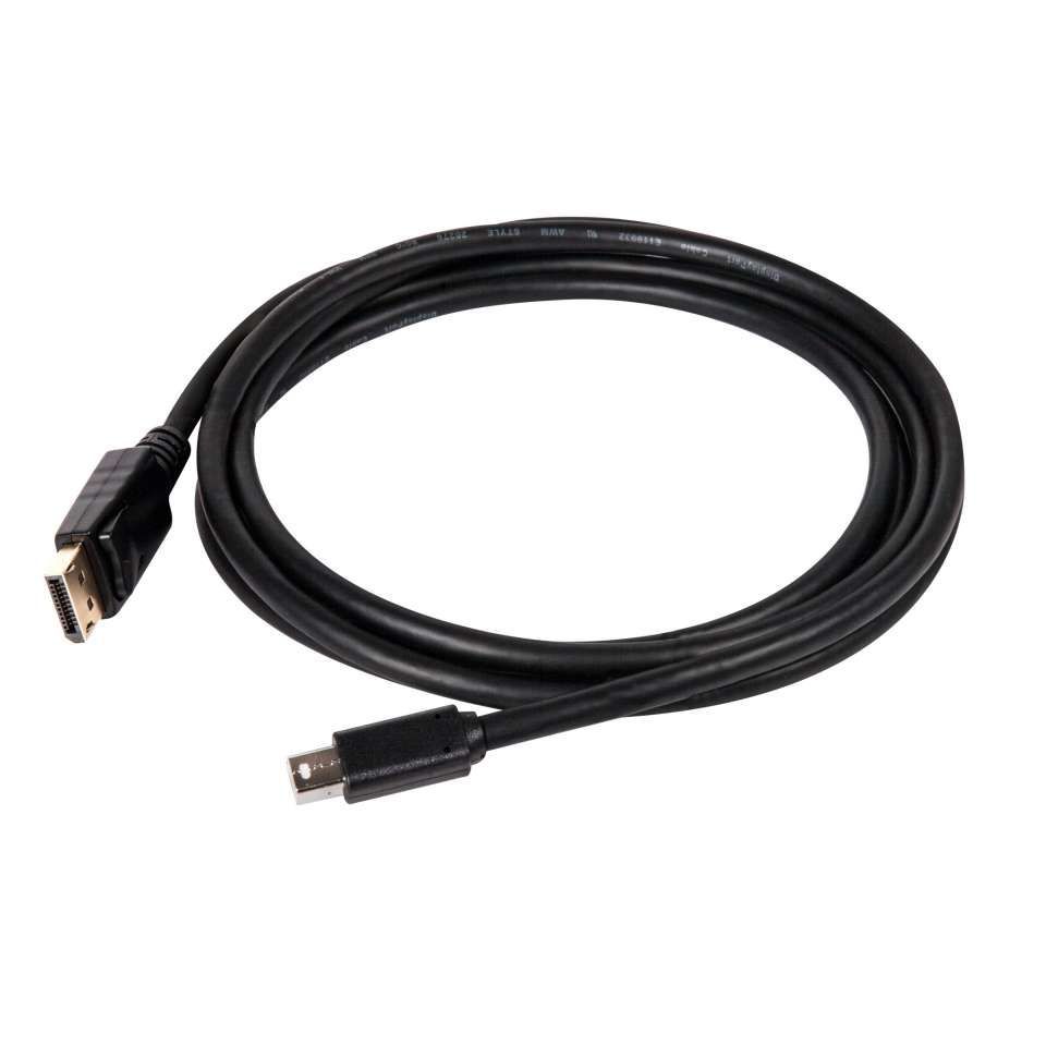 Club3D Mini DisplayPort to DisplayPort cable 2m Black