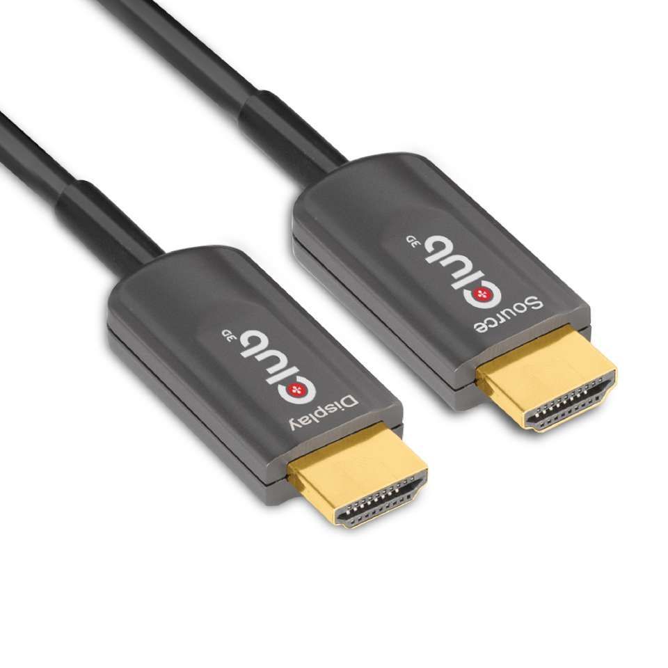 Club3D HDMI AOC Cable 4K120Hz M/M 20m Black