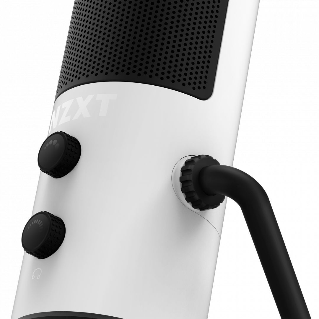 NZXT Capsule Cardioid USB Microphone White