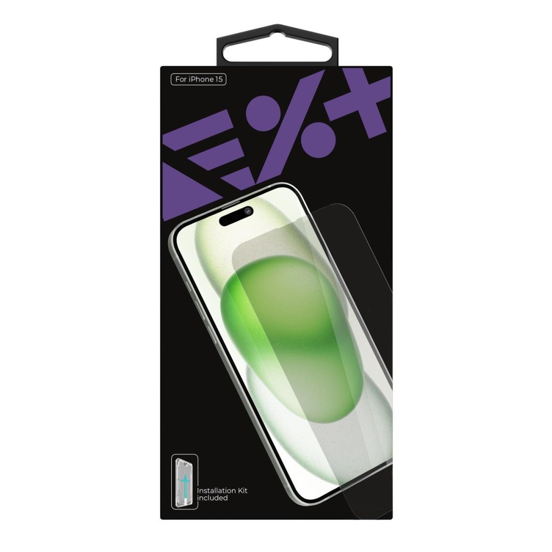 Next One Tempered Glass Screen Protector for iPhone 15