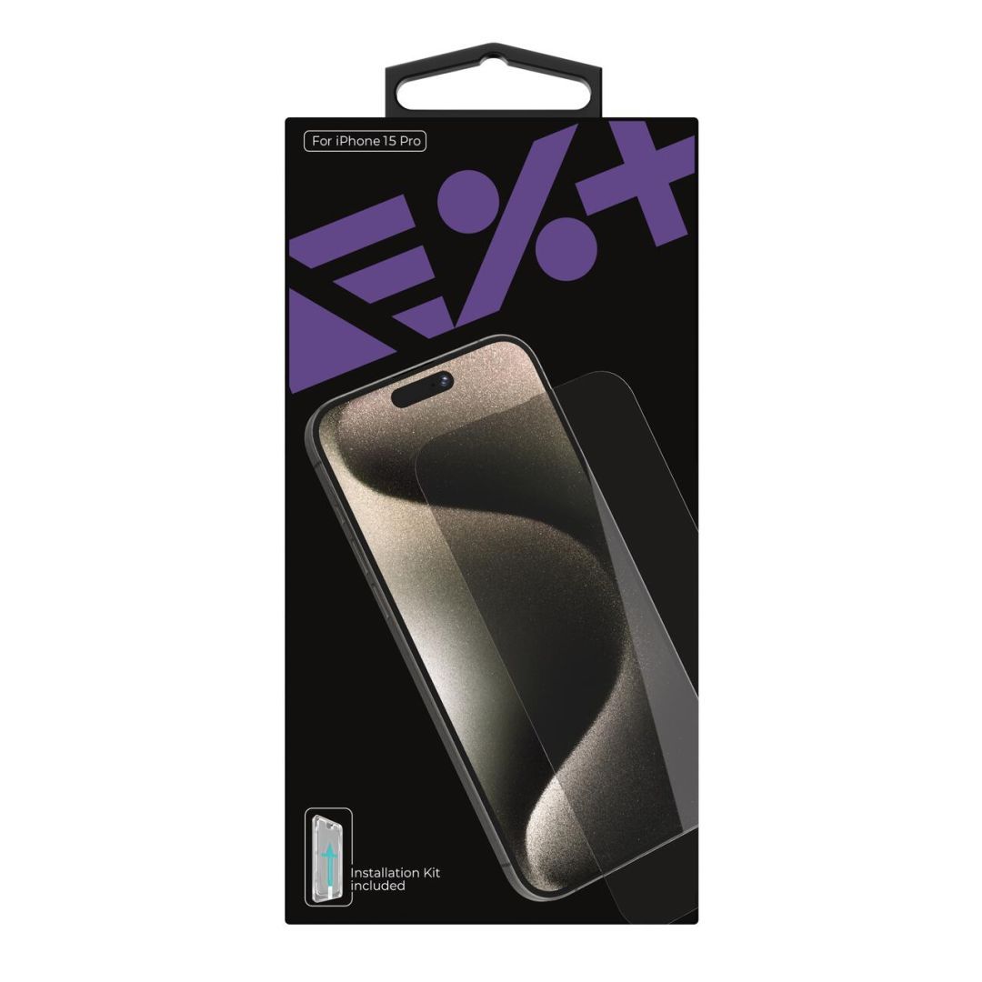 Next One Tempered Glass Screen Protector for iPhone 15 Pro