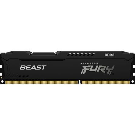 Kingston 8GB DDR3 1600MHz Fury Beast Black