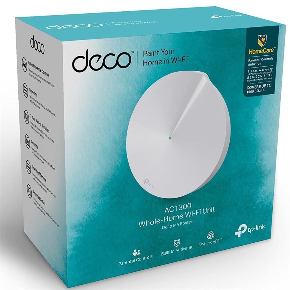 TP-Link Deco M5 AC1300 Wireless Mesh Networking system (1 Pack)