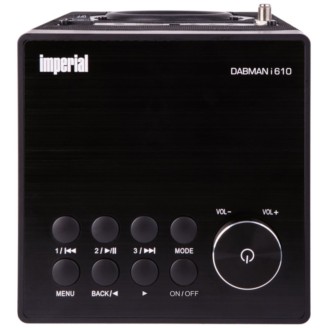Imperial DABMAN i610 Hybrid Internet Radio Black