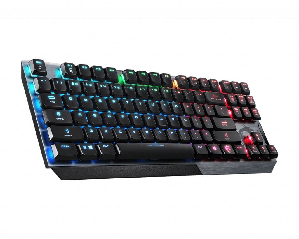 Msi Vigor GK50 Low Profile TKL Mechanical Gaming Keyboard Black US