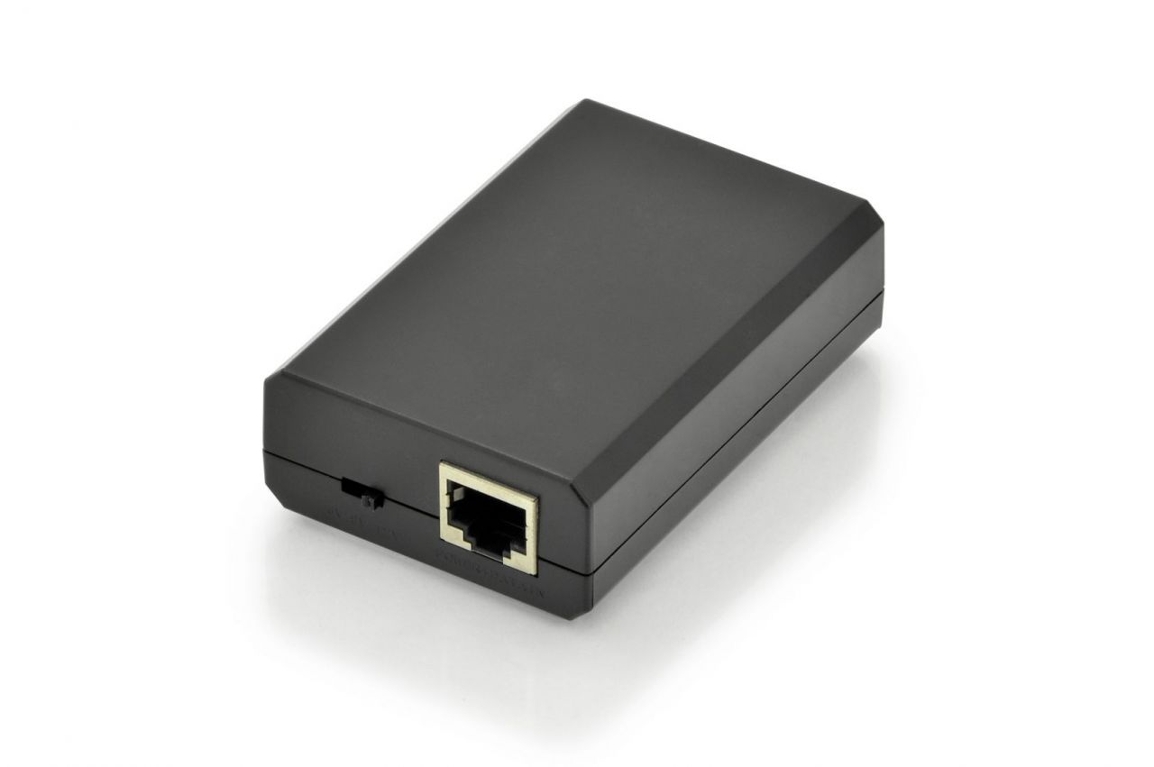 Digitus DN-95205 PoE adapter Gigabit Ethernet 12 V Black