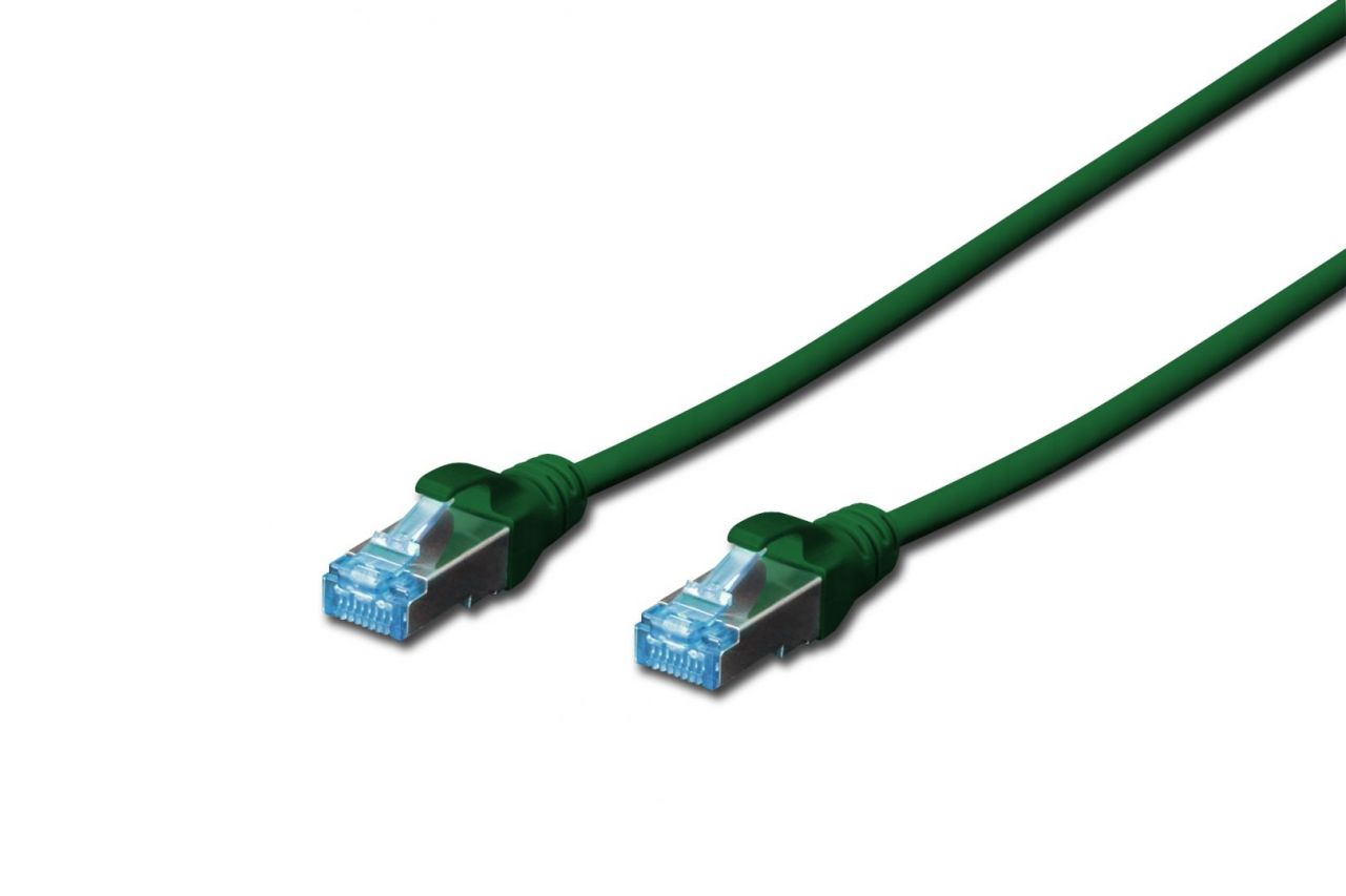 Digitus CAT5e SF-UTP Patch Cable 1m Green