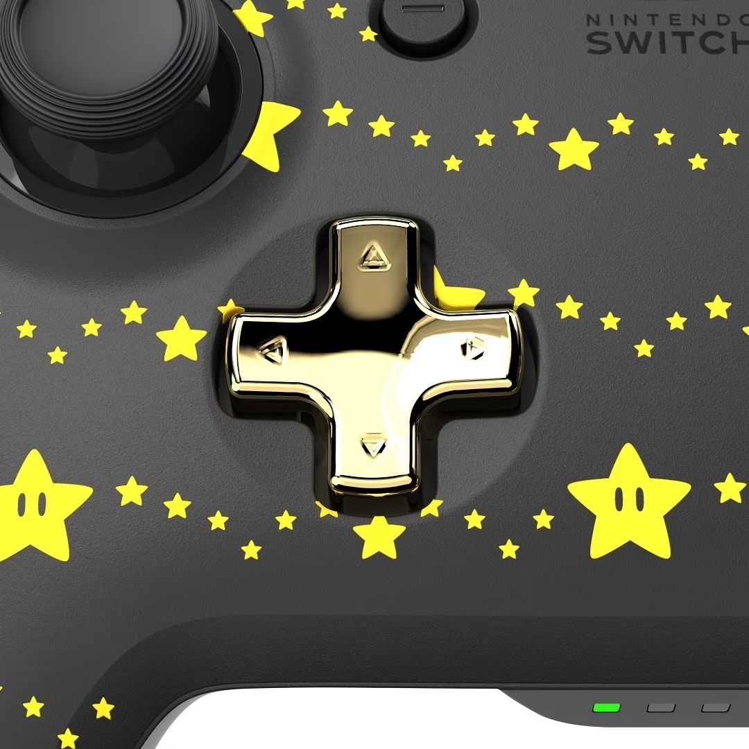 PDP Rematch Glow Wireless Gamepad Super Stars Glow in the Dark