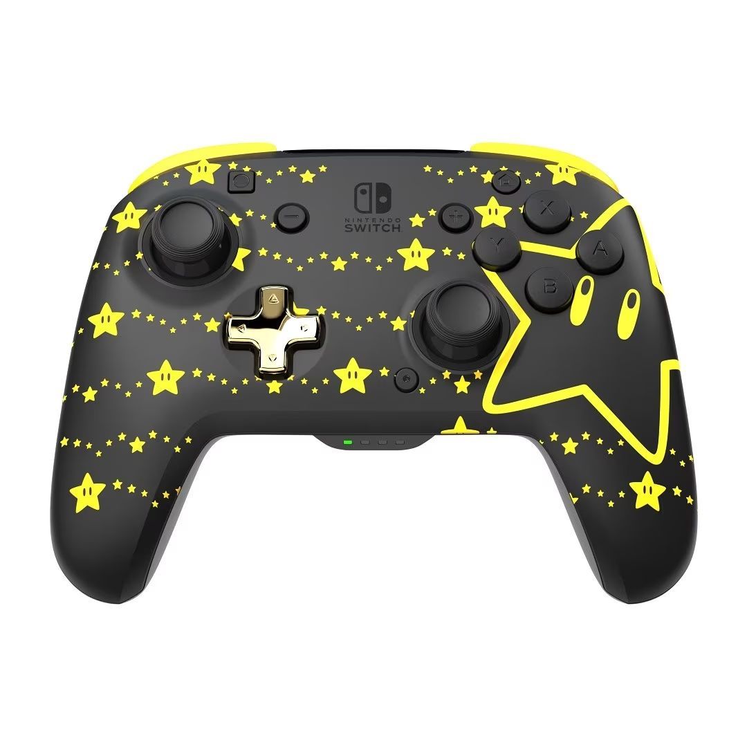 PDP Rematch Glow Wireless Gamepad Super Stars Glow in the Dark